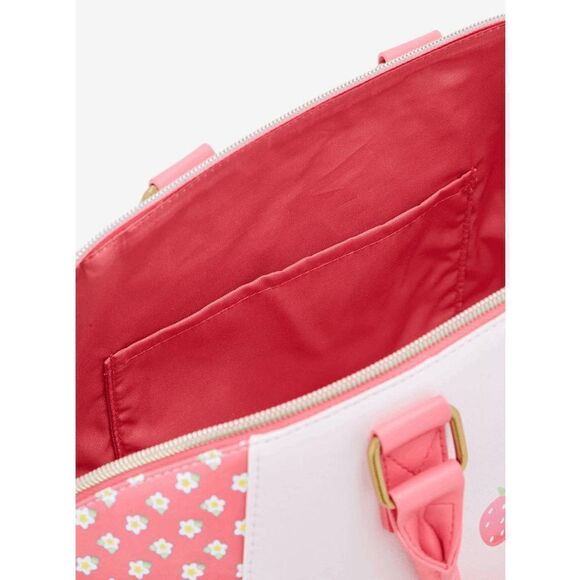 Loungefly Sanrio Hello Kitty & Friends Cinnamoroll Strawberries Satchel Bag - Picture 3 of 3